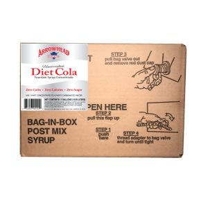 Arrowhead Handcrafted DIET Cola 5-gal. Bag-in-Box
