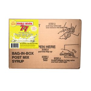 Double-7/Lemon Lime 5-gal. Bag-in-Box