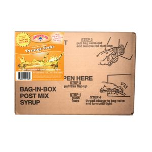Orange Soda Conc. 5-gal. Bag-in-Box
